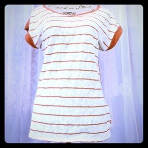 Lucky Brand "Live in Love" Shirt/Top Medium